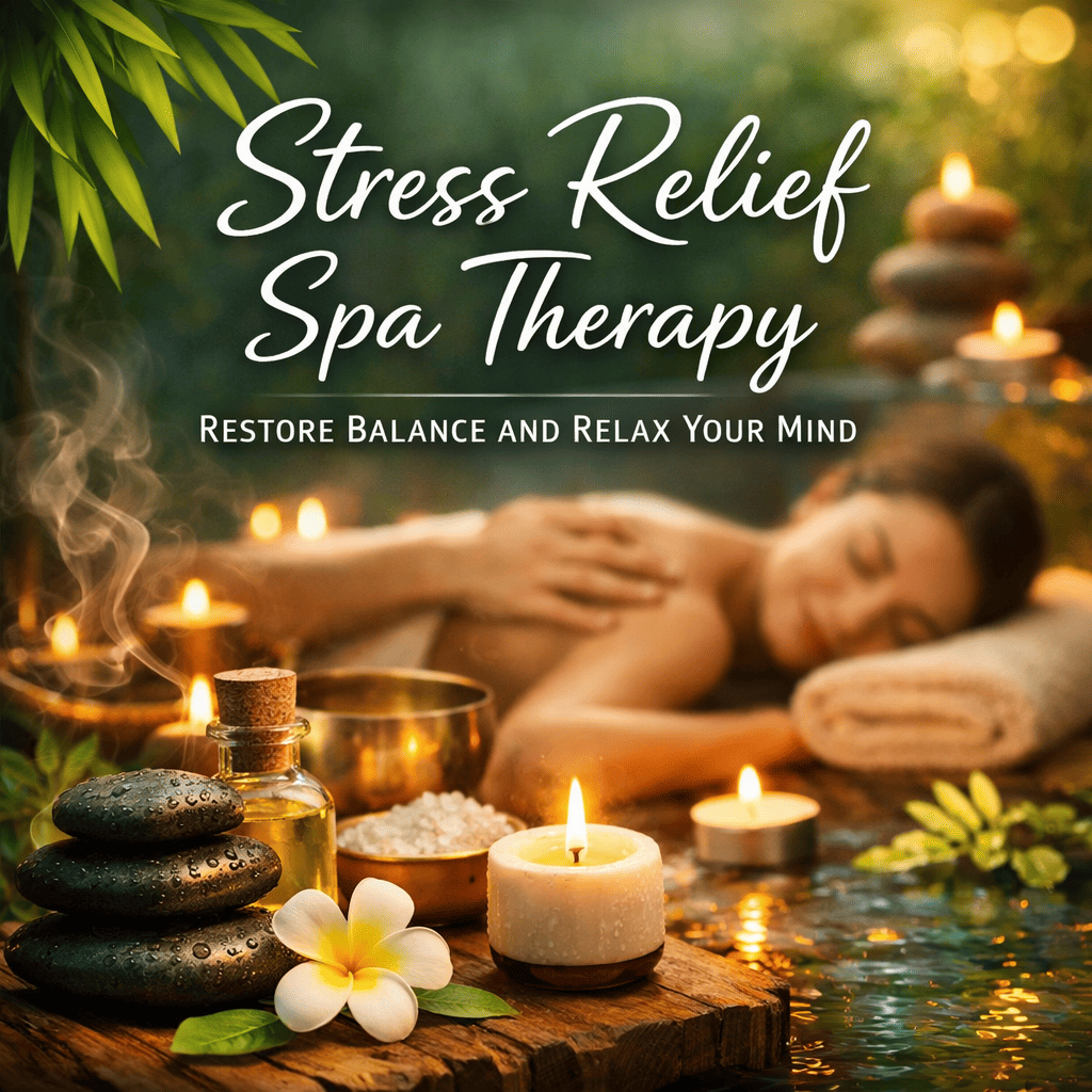 Stress Relief Spa Therapy for Mind and Body Relaxation